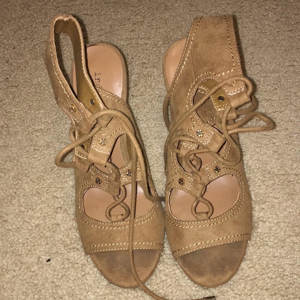 lace up heels